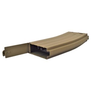 D|BOYS CARICATORE FLASH 300 COLPI IN METALLO PER M4 DARK EARTH