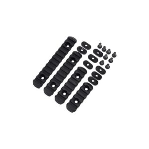 ELEMENT SET 4 SLITTE 20mm IN POLIMERO NERE