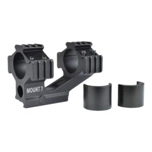 ROYAL ATTACCO 1" O 30mm PER SLITTE 20mm NERO