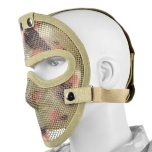 ROYAL MASCHERA CON RETE METALLICA VEGETATO ITALIANO