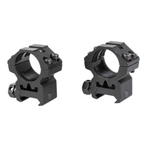 SPECNA ARMS ANELLI BASSI 30mm PER SLITTE 20mm NERO