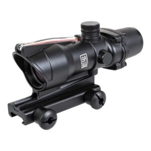 SPECNA ARMS OTTICA 4X32 ILLUMINATA CON FIBRA OTTICA NERO
